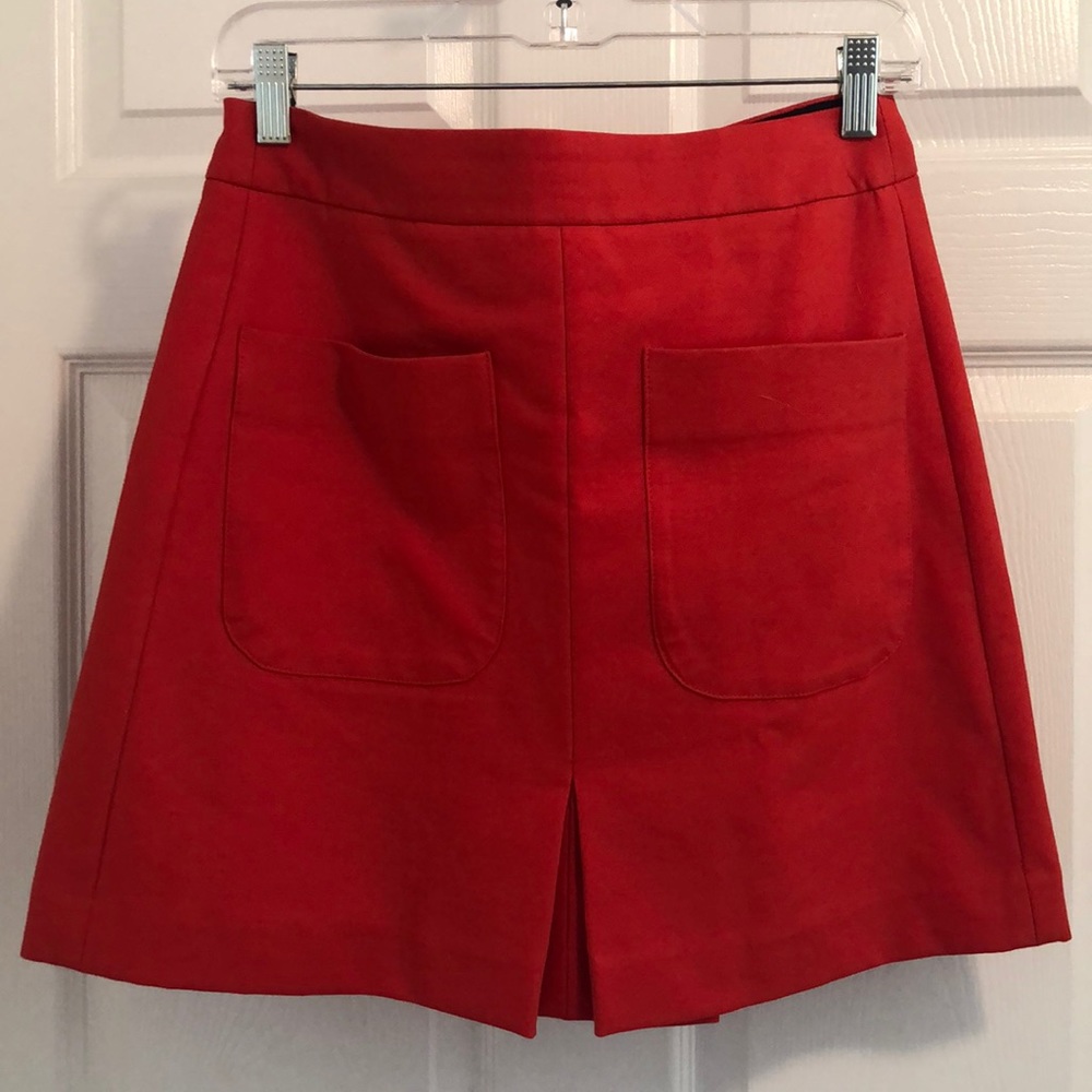 LOFT Orange Skirt